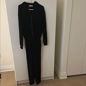 Rowen Black Hooded Jumpsuit